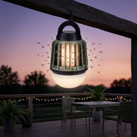 Lampe anti-moustiques électrique portable Sorbo pour camping, rechargeable par USB, LED UV, en plastique, IP44