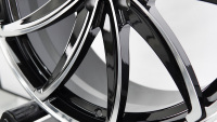Jantes en alliage forgé pour voiture de tourisme, noires, 19, 20, 21, 22, 24 pouces, multi-rayons, 5X112, 5X108, 5X114.3, 5X120, pour BMW X3 X4 X5