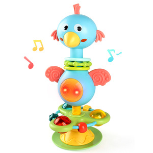 Hochets apaisants <span class=keywords><strong>de</strong></span> dessin animé pour bébé jouets effets sonores amusants <span class=keywords><strong>table</strong></span> à manger <span class=keywords><strong>ventouse</strong></span> jouets éducatifs pour l'éducation précoce - Product Image 4