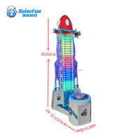 Machine de jeu d'arcade RaiseFun Hammer strength challenge pour les centres commerciaux, les centres de divertissement intérieurs et les centres de divertissement familiaux