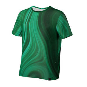 Usine directe été hommes T-Shirts nouveau modèle en gros anti-boulochage fonction Sublimation Gym utiliser pas cher prix - Product Image 3