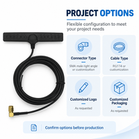 Antenne interne 4G LTE FEIYIXUN FYX-G0004-004 700-2700 MHz avec câble RG174 mâle, gain 5dBi pour distributeurs automatiques et recharge