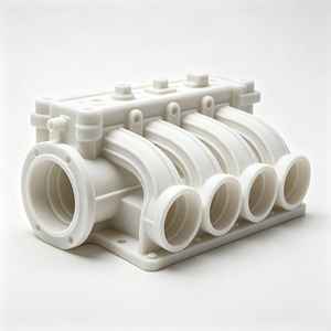 Servicio de Impresión 3D SLS, Prototipado Rápido, Material de Nylon PA, Piezas Funcionales de Plástico Personalizadas, Modelo de Colector de Admisión para Automóvil - Product Image 1