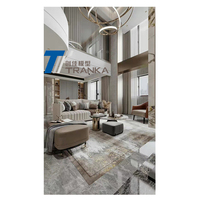 Service de conception Architectural intérieure de Villa 3D de luxe, conception intérieure de maison
