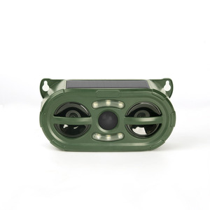Repelente Ultrasónico de Animales Solar IP44 con 12 Luces LED Estroboscópicas y Ajuste de Frecuencia de 5 Modos 13.5kHz-65.5kHz para Jardín y Granja - Product Image 4