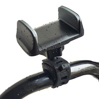 Support de téléphone pour poussette avec pince, support de téléphone antidérapant à 360 degrés pour chariot de courses, support de téléphone pour bébé