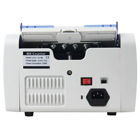 Machine de comptage d'argent en plastique 110V/220V pour compteur de billets de facture CAD canadien/mylar/Vietnam