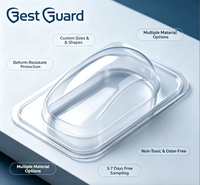 Emballage sous blister personnalisé pour souris d'ordinateur, plateau en plastique PET transparent, protection antichoc, présentoir