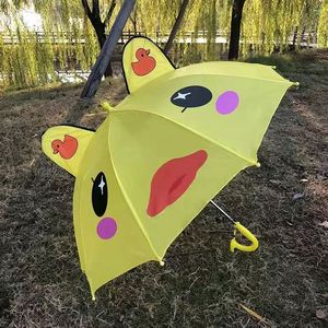 Parapluie de Pluie pour Enfants Personnalisé Mignon et Pas Cher avec Motif de Dessin Animé - Product Image 2