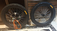 Moteur électrique QS 205 V3 72V 3000W 5000W pour vélo Fatbike, conception sans balais, frein à disque, taille ouverte 160-200mm, moteur arrière haute puissance