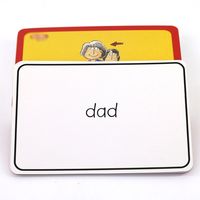 Jeu de cartes flash personnalisables pour enfants : Impression, apprentissage, écriture, mathématiques – Jouets éducatifs pour enfants