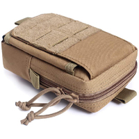 Pochette de téléphone portable EDC tactique Molle avec Logo personnalisé, sac de rangement utilitaire pour gadgets