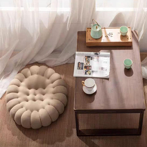 Cojín de Meditación Personalizado en Forma de Galleta, Cojín Redondo para Silla, Almohada Cuadrada para el Suelo, para Sala de Estar, Balcón, Oficina, Sofá, Yoga - Product Image 5