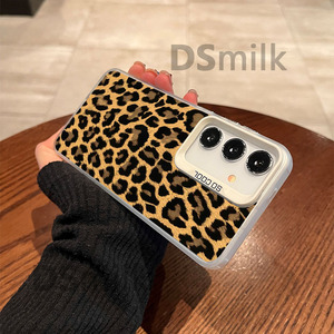 <span class=keywords><strong>Coque</strong></span> de téléphone portable antichoc en TPU+PC avec motif léopard argenté et peinture UV, la plus vendue, pour téléphones S26 et série A - Product Image 4