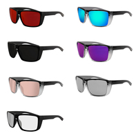 Gafas de Sol Deportivas con Logotipo Personalizado LMA, Espejo UV400 Cuadrado, para Mujer, Trabajo al Aire Libre, ANSI Z87, Montura TR90 para Hombre, Fotocromáticas