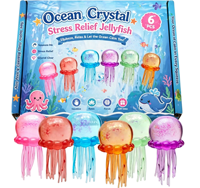 Boîte mystère de jouets à presser agréables, Calendrier de l'Avent surprise de jouets squishy mystérieux, Mini jouets anti-stress à presser, Boîte mystère