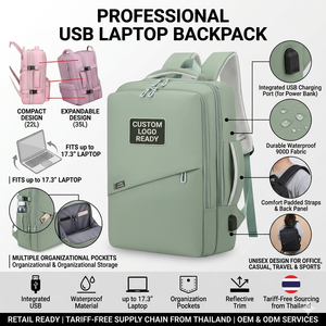 China Wholesale Casual Travel Outdoor Sports <b>Bag</b> School Office <b>Computer</b> Backpack <b>Bag</b> Waterproof Unisex USB Laptop Backpack - Product Image 1