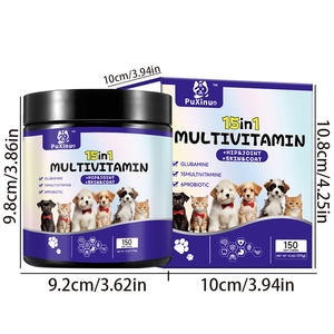 متعدد الفيتامينات 15 في 1 نكهة باتوس لذيذة ناعمة الكلب القط يعامل الوجبات الغذائية الصحية للأمعاء القلب كوادريل مفصلي معطف العناية بالبشرة - Product Image 6