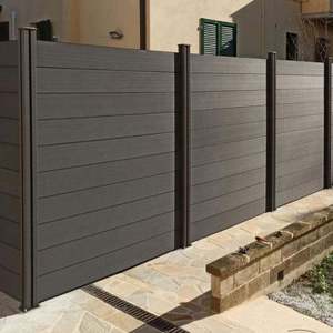 Listón de valla de pantalla de jardín de lujo de aluminio personalizado para balcones, hogar, bajo mantenimiento, enrejado al aire libre, presión natural - Product Image 4