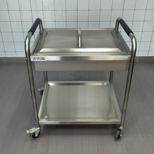 Victory รถเข็นสแตนเลสสตีลสำหรับร้านอาหาร, รถเข็นเครื่องปรุงอาหาร - Product Image 1