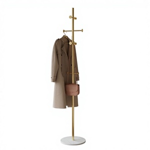 <span class=keywords><strong>Perchero</strong></span> de pie nórdico moderno para dormitorio, estante vertical de lujo ligero para ropa, <span class=keywords><strong>perchero</strong></span> para <span class=keywords><strong>abrigos</strong></span> - Product Image 1