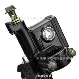 Bomba de freno delantera derecha Dr. A para vehículos utilitarios Polaris de 50-250 cc, ATV, freno de disco con palanca de bloqueo automático - Product Image 5