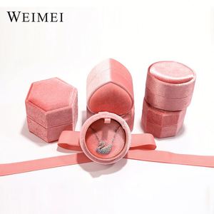 Leather Jewelry <b>Ring</b> Box with Wood Gift Box for Birthday Wholesale <b>Watch</b> - Product Image 3