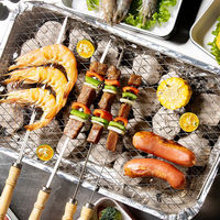 Ceram — Mini barbecue jetables d'extérieur, écologiques, de haute qualité, pour BBQ à vendre