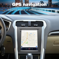 Écran tactile autoradio Android 9,7 pouces de style Tesla pour Ford Mondeo / Fusion 2013-2017 Lecteur DVD de voiture Radio de voiture universelle GPS