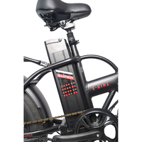 Ban lemak sepeda listrik lipat sepeda listrik, sepeda listrik penjualan terbaik salju 48v 500w 27.5 inci 10 hitam Logo disesuaikan baterai Lithium