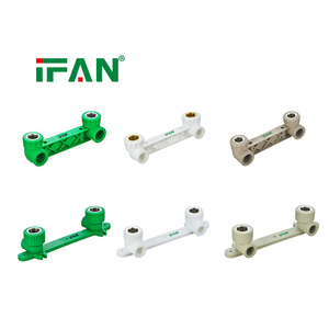 IFAN Tous types de raccords en laiton <span class=keywords><strong>pour</strong></span> tuyaux PPR, bouchons en plastique, coudes, tés, raccords union <span class=keywords><strong>pour</strong></span> conduites d'eau PPR - Product Image 1