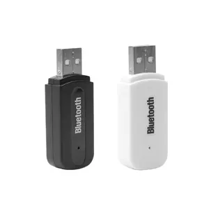 ตัวรับสัญญาณเสียงไร้สาย USB 3.5มม. สำหรับรถยนต์ Aux สำหรับลำโพง Iphone Mp3ตัวรับสัญญาณเสียงบลูทูธ USB ไร้สาย