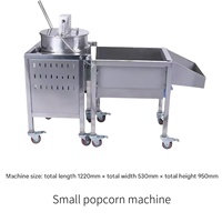 Machine à Popcorn à Air Chaud Industrielle 8oz Sans Huile et Saine 220V Automatique pour Boulangerie Neuve