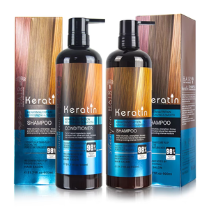 Shampooing et après-shampoing réparateurs à la kératine - Product Image 1