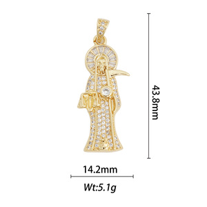 Themed Pendants Copper Alloy Unisex Necklace Charm Heart Shape Bezel Setting Geometric Design Fashion Accessory - Product Image 2