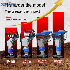 Compacteur électrique de 3 kW, <span class=keywords><strong>force</strong></span> d'impact de 80 Nm, pour le remblai de tranchées et le compactage des sols dans la construction - Product Image 5