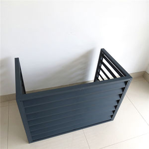 Prix bon marché assemblé aluminium métal <span class=keywords><strong>climatiseur</strong></span> unité extérieure dispositif housse de protection - Product Image 6