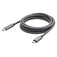 Nuevo diseño chapado en oro conector, 4k x 60HZ Thunderbolt 3 USB tipo C USB 3,1 a Cable MINI Displayport