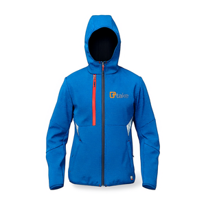 เสื้อแจ็คเก็ตซอฟต์เชลล์ Ttake สีน้ำเงิน ไซส์ S สำหรับชุดทำงาน - Product Image 2
