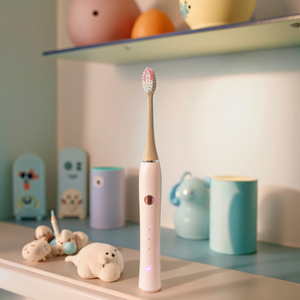 <span class=keywords><strong>Brosse</strong></span> à dents électrique portable écologique pour enfants, <span class=keywords><strong>rechargeable</strong></span>, durable, <span class=keywords><strong>brosse</strong></span> à dents électronique pour enfant, tête de <span class=keywords><strong>brosse</strong></span> en <span class=keywords><strong>bambou</strong></span> - Product Image 1