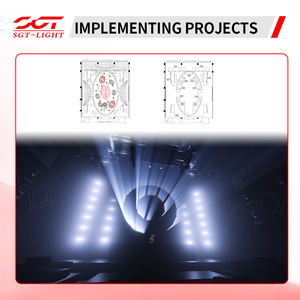 Luz Móvil de Cabeza 3 en 1 de 400W BSW con Efectos, Mezcla CMY y Ajuste CTO, Módulo LED de 400W para Escenarios de Clubes, Conciertos y Bodas - Product Image 6