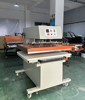 Presse à chaud grand format commerciale 100*120cm avec glissière automatique pour l'impression sur tissu