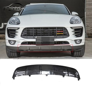 สปอยเลอร์คาร์บอนไฟเบอร์ทรง OEM สำหรับกันชนหน้ารถ Porsche Macan ปี 2013 ขึ้นไป - Product Image 1