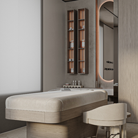 Servicio de Diseño de Interiores para Spa Médico Moderno, Plan de Diseño de Clínica Estética, Renderizado 3D Profesional para MedSpa y Proyecto de Renovación