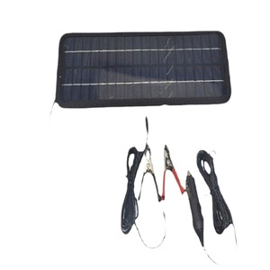 แผงโซลาร์เซลล์ 18V 5V 8W ที่ชาร์จอเนกประสงค์แบบโมโนคริสตัลไลน์สำหรับรถยนต์ - Product Image 4