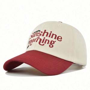 Casquette de sport promotionnelle personnalisable avec broderie, casquette de baseball formelle 100 % coton, bicolore, unisexe, adulte, toutes saisons - Product Image 5