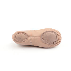 Zapatos de Ballet Elásticos Color Rosa para Niñas, con Tiras Cruzadas, de Cuero Sintético Elástico, Zapatos Deportivos de Baile (Niña Pequeña/Niña Grande/Mujer) - Product Image 4