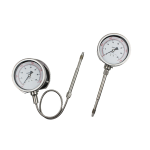 Medidor de pressão mecânica MPG 400C de alta temperatura 2000bar transdutor de pressão de fusão de alta pressão - Product Image 3