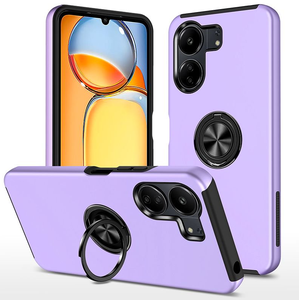 Soporte de montaje para coche, funda magnética para <span class=keywords><strong>Redmi</strong></span> NOTE 13 Pro <span class=keywords><strong>5G</strong></span> 4G 13C 12 <span class=keywords><strong>10C</strong></span> 11S 11 Pro Plus 10 9 9A 9C, funda Invisible para anillo de dedo - Product Image 1