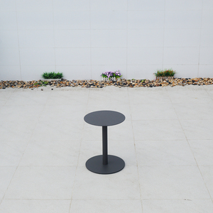 Table de salle à manger légère en aluminium pour patio, table basse d'extérieur pour hôpital, hôtel, école, villa, plage, entrepôt, salle de sport - Product Image 6